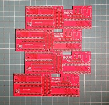 SRAM 512k PCB RED
