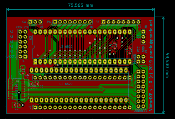 PCB with polygons