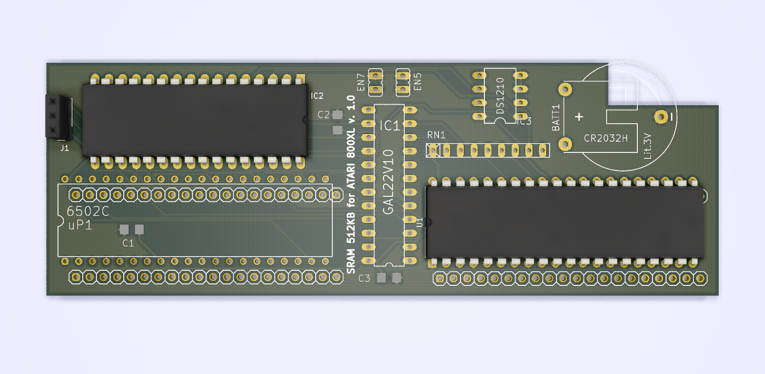 PCB 3D view