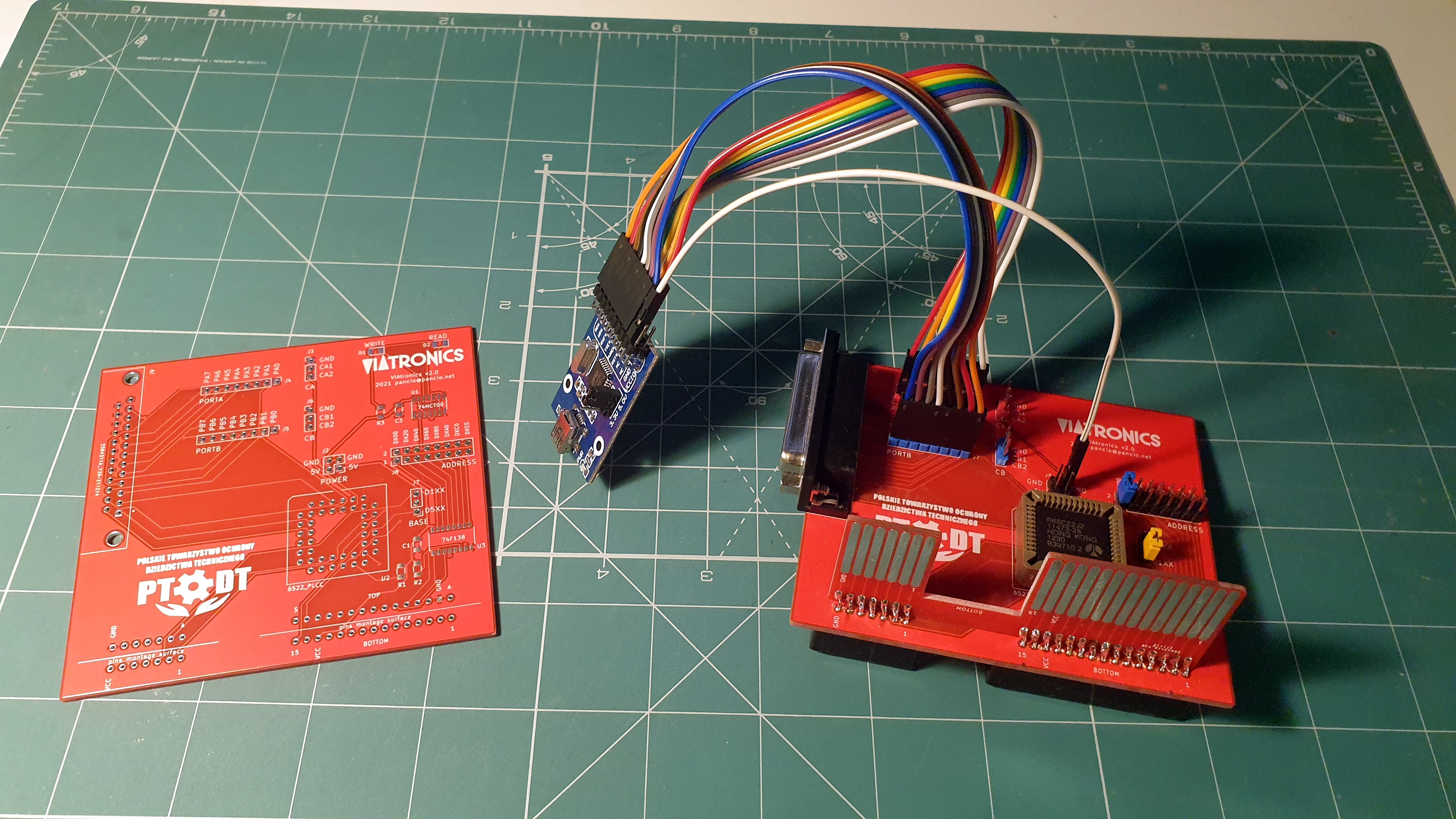 VIAtronics CART/ECI VERTICAL board with some issues eliminated